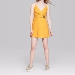 🍒WILD FABLE YELLOW DRESS.